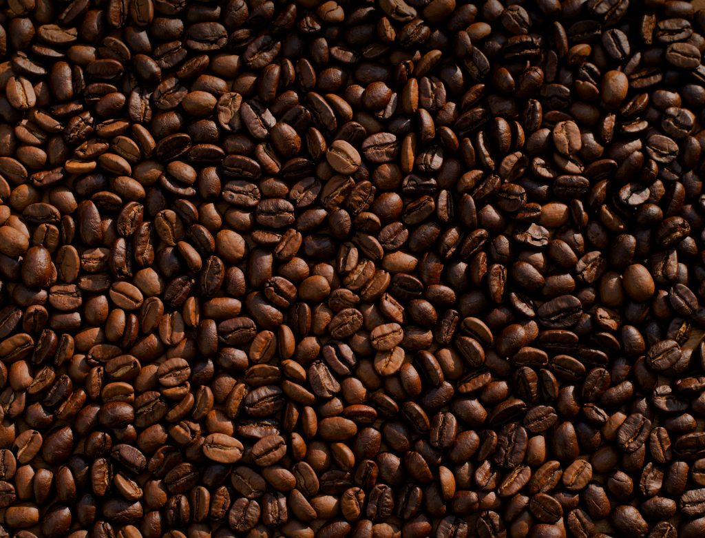 Small batch coffee bags and pound cake from Stew's Brews & Chews in Goose Creek, SC